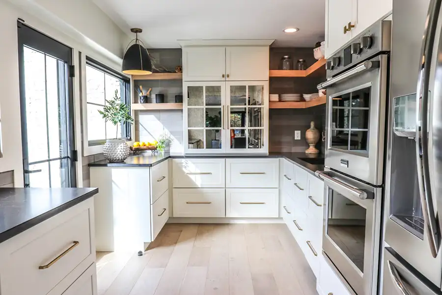 Gravel Lane Design Studio - custom kitchen storage space - Eureka, IL