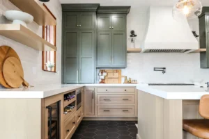GRAVEL LANE DESIGN - Kitchen Features Our Designers Are Currently Obsessed With - kitchen with beautiful corner cabinet solutions