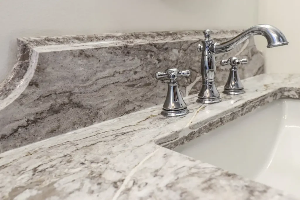 GRAVEL LANE DESIGN - Mixing Old & New: A Tour of This Charming Home Remodel - beautiful remodel of a bathroom sink