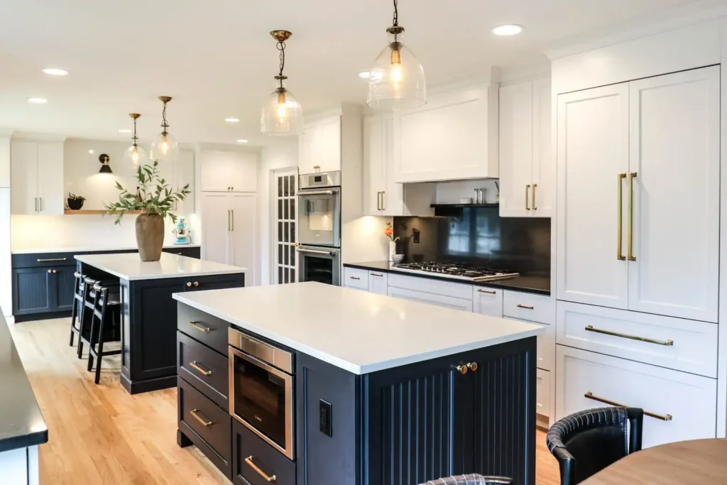 GRAVEL LANE DESIGN - Interior Design Principles and How to Apply Them to Your Home: A beautiful kitchen with large white cabinetry