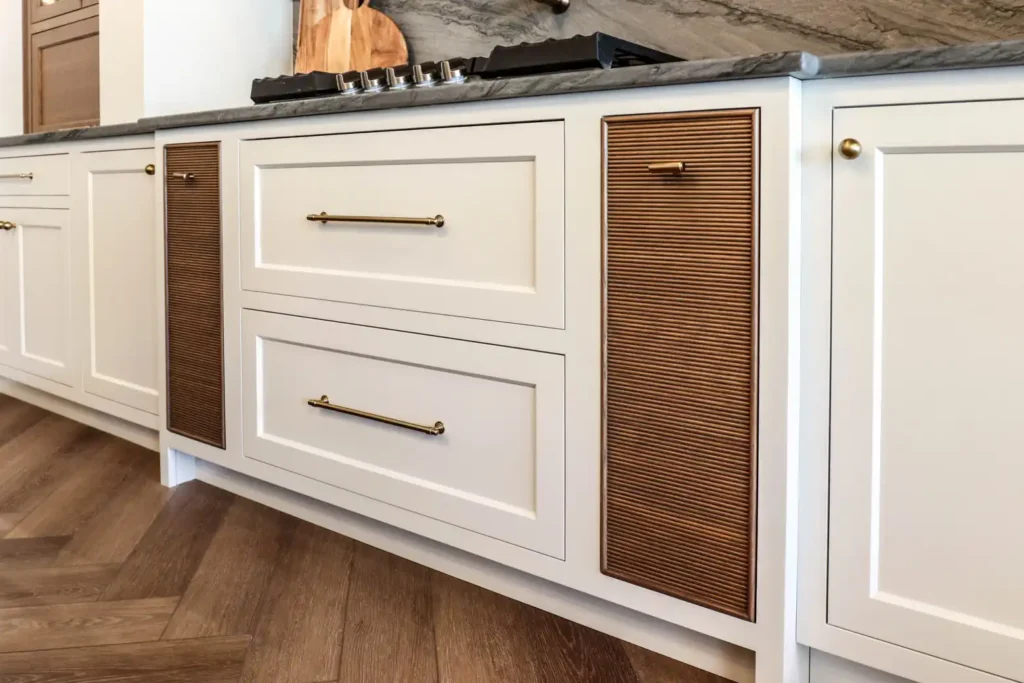 GRAVEL LANE DESIGN - Interior Design Principles and How to Apply Them to Your Home: a zoomed-in focus on kitchen cabinetry