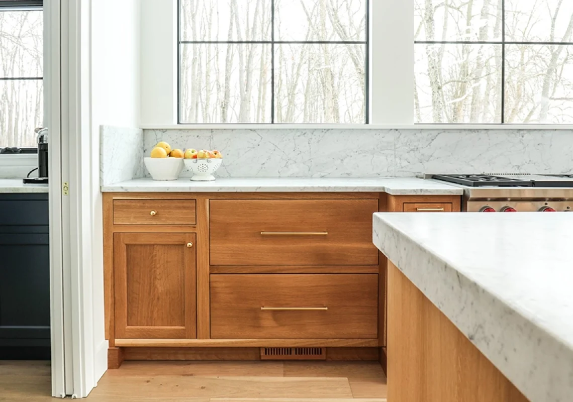 Gravel Lane Design Studio - stained kitchen cabinetry examples - Eureka, IL