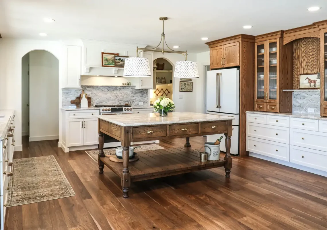 GRAVEL LANE DESIGN - Mixing Old & New: A Tour of This Charming Home Remodel - beautiful remodel of a kitchen